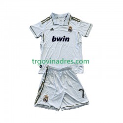 Dječji Domaći Dres Real Madrid Cristiano Ronaldo 7 Retro -2012 2011 s Kratkih Rukava