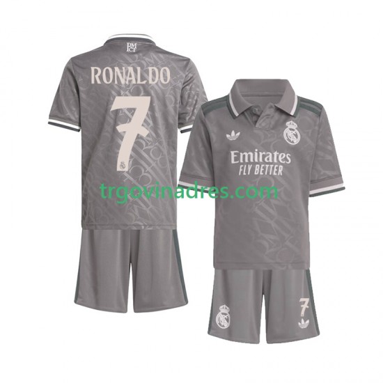 Dječji Treći Dres Real Madrid Cristiano Ronaldo 7 2024-2025 s Kratkih Rukava Dječji Treći Dres Real Madrid Cristiano Ronaldo 7 2024-2025 s Kratkih Rukava