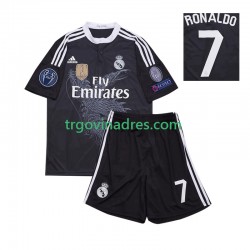 Dječji Treći Dres Real Madrid Cristiano Ronaldo 7 Retro 2014 s Kratkih Rukava Dječji Treći Dres Real Madrid Cristiano Ronaldo 7 Retro 2014 s Kratkih Rukava