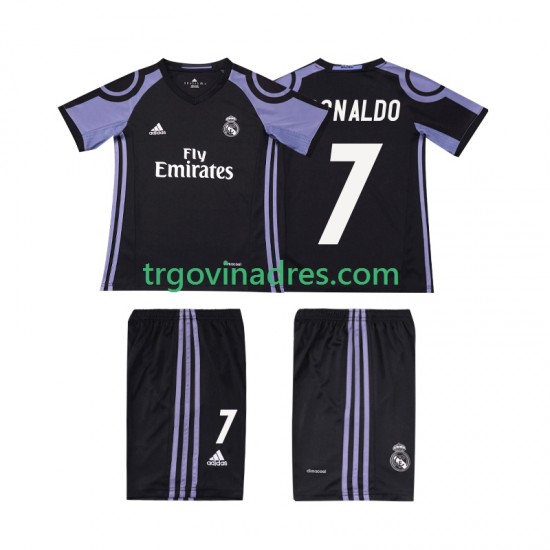 Dječji Treći Dres Real Madrid Cristiano Ronaldo 7 Retro 2016 2017 s Kratkih Rukava Dječji Treći Dres Real Madrid Cristiano Ronaldo 7 Retro 2016 2017 s Kratkih Rukava
