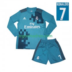Dječji Treći Dres Real Madrid Cristiano Ronaldo 7 Retro 2017 s Dugim Rukavima Dječji Treći Dres Real Madrid Cristiano Ronaldo 7 Retro 2017 s Dugim Rukavima