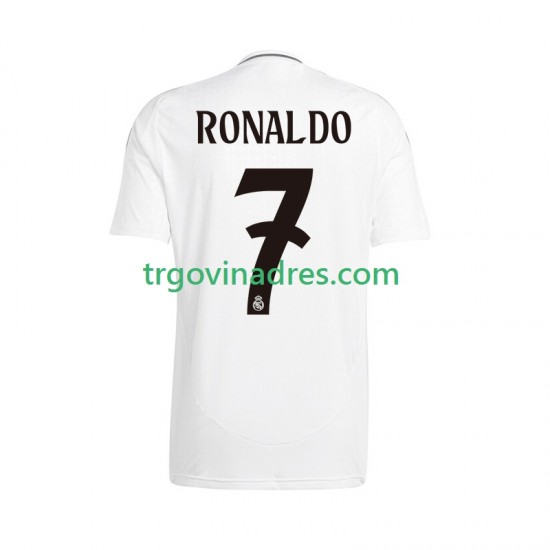 Muški Domaći Dres Real Madrid Cristiano Ronaldo 7 2024-2025 s Kratkih Rukava Muški Domaći Dres Real Madrid Cristiano Ronaldo 7 2024-2025 s Kratkih Rukava
