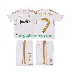 Dječji Domaći Dres Real Madrid Cristiano Ronaldo 7 Retro 2012 2011 s Kratkih Rukava Dječji Domaći Dres Real Madrid Cristiano Ronaldo 7 Retro 2012 2011 s Kratkih Rukava
