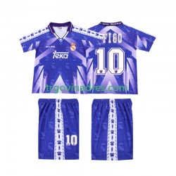 Dječji Gostujući Dres Real Madrid FIGO 10 Retro 1996-1997 s Kratkih Rukava Dječji Gostujući Dres Real Madrid FIGO 10 Retro 1996-1997 s Kratkih Rukava
