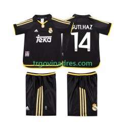 Dječji Gostujući Dres Real Madrid GUTI.HAZ 14 Retro 2001 1999 s Kratkih Rukava Dječji Gostujući Dres Real Madrid GUTI.HAZ 14 Retro 2001 1999 s Kratkih Rukava