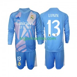 Dječji Domaći Golmanski Dres Real Madrid Andriy Lunin 13 2024-2025 s Dugim Rukavima Dječji Domaći Golmanski Dres Real Madrid Andriy Lunin 13 2024-2025 s Dugim Rukavima