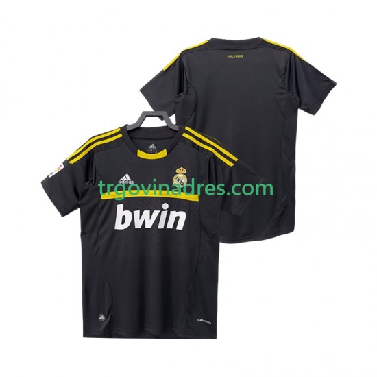 Muški Gostujući Golmanski Dres Real Madrid Retro 2012 2011 s Kratkih Rukava Muški Gostujući Golmanski Dres Real Madrid Retro 2012 2011 s Kratkih Rukava