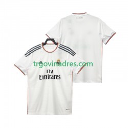 Muški Domaći Dres Real Madrid Retro 2013 2014 s Kratkih Rukava Muški Domaći Dres Real Madrid Retro 2013 2014 s Kratkih Rukava