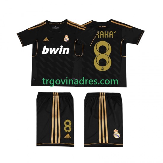 Dječji Gostujući Dres Real Madrid KAKA 8 Retro -2012 2011 s Kratkih Rukava Dječji Gostujući Dres Real Madrid KAKA 8 Retro -2012 2011 s Kratkih Rukava