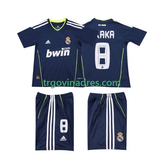 Dječji Gostujući Dres Real Madrid KAKA 8 Retro 2011 2010 s Kratkih Rukava Dječji Gostujući Dres Real Madrid KAKA 8 Retro 2011 2010 s Kratkih Rukava