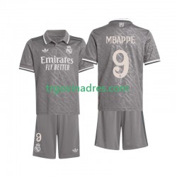 Dječji Treći Dres Real Madrid Kylian Mbappe 9 2024-2025 s Kratkih Rukava Dječji Treći Dres Real Madrid Kylian Mbappe 9 2024-2025 s Kratkih Rukava