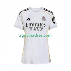 Ženska Domaći Dres Real Madrid 2025-2026 s Kratkih Rukava Ženska Domaći Dres Real Madrid 2025-2026 s Kratkih Rukava