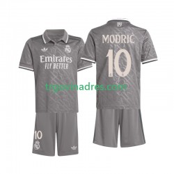 Dječji Treći Dres Real Madrid Modric 10 2024-2025 s Kratkih Rukava Dječji Treći Dres Real Madrid Modric 10 2024-2025 s Kratkih Rukava