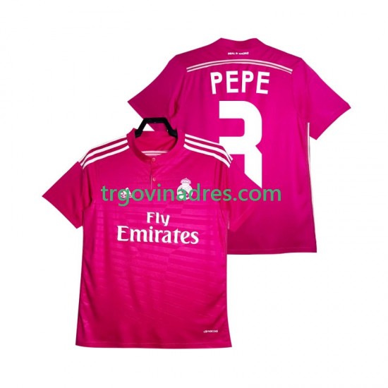 Muški Gostujući Dres Real Madrid PEPE 3 Retro 2014 2015 s Kratkih Rukava Muški Gostujući Dres Real Madrid PEPE 3 Retro 2014 2015 s Kratkih Rukava