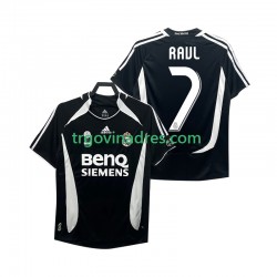 Muški Treći Dres Real Madrid RAUL 7 Retro 2007 2006 s Kratkih Rukava Muški Treći Dres Real Madrid RAUL 7 Retro 2007 2006 s Kratkih Rukava