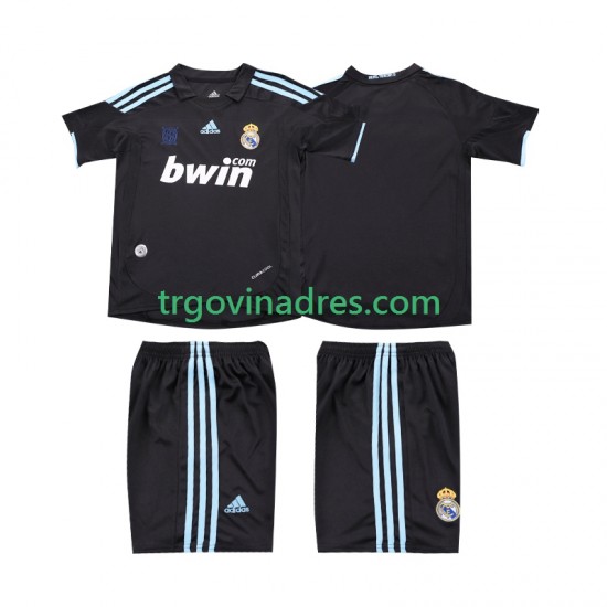 Dječji Gostujući Dres Real Madrid Retro 2009 2010 s Kratkih Rukava Dječji Gostujući Dres Real Madrid Retro 2009 2010 s Kratkih Rukava