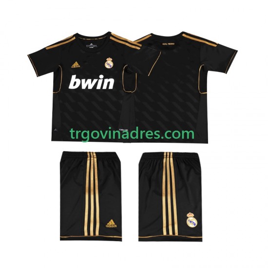 Dječji Gostujući Dres Real Madrid Retro 2012 2011 s Kratkih Rukava Dječji Gostujući Dres Real Madrid Retro 2012 2011 s Kratkih Rukava