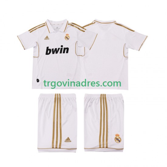 Dječji Domaći Dres Real Madrid Retro 2012 2011 s Kratkih Rukava Dječji Domaći Dres Real Madrid Retro 2012 2011 s Kratkih Rukava