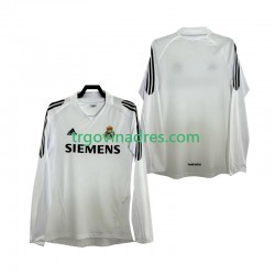 Muški Domaći Dres Real Madrid Retro 2005 2006 s Dugim Rukavima Muški Domaći Dres Real Madrid Retro 2005 2006 s Dugim Rukavima
