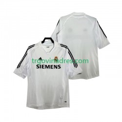 Muški Domaći Dres Real Madrid Retro 2005 2006 s Kratkih Rukava Muški Domaći Dres Real Madrid Retro 2005 2006 s Kratkih Rukava