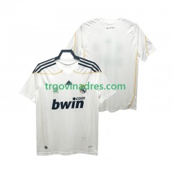 Muški Domaći Dres Real Madrid Retro 2009 2010 s Kratkih Rukava Muški Domaći Dres Real Madrid Retro 2009 2010 s Kratkih Rukava