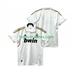 Muški Domaći Dres Real Madrid Retro 2012 2011 s Kratkih Rukava Muški Domaći Dres Real Madrid Retro 2012 2011 s Kratkih Rukava
