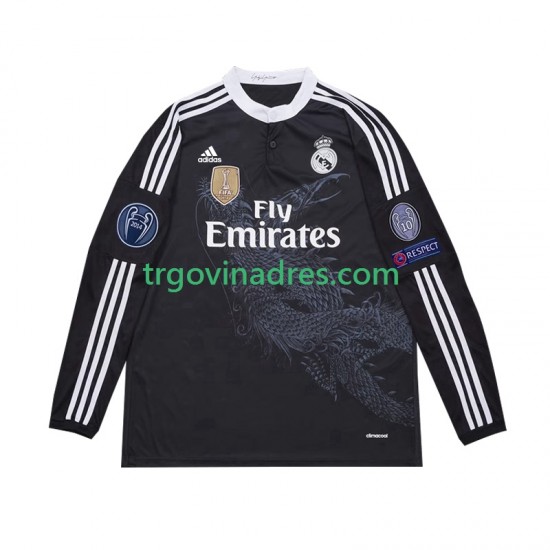Muški Treći Dres Real Madrid Retro 2014 s Dugim Rukavima Muški Treći Dres Real Madrid Retro 2014 s Dugim Rukavima