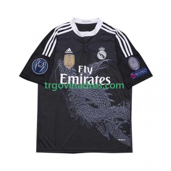 Muški Treći Dres Real Madrid Retro 2014 s Kratkih Rukava Muški Treći Dres Real Madrid Retro 2014 s Kratkih Rukava