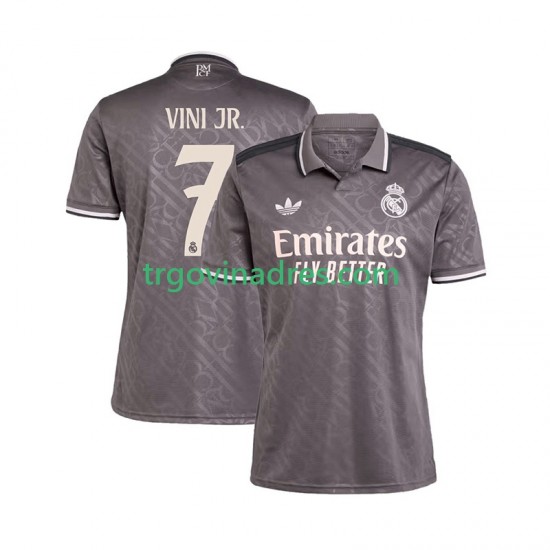 Muški Treći Dres Real Madrid VINI JR 7 2024-2025 s Kratkih Rukava Muški Treći Dres Real Madrid VINI JR 7 2024-2025 s Kratkih Rukava