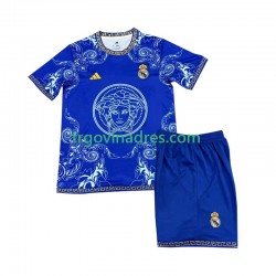 Dječji Domaći Dres Real Madrid Versace Edition 2024-2025 s Kratkih Rukava Dječji Domaći Dres Real Madrid Versace Edition 2024-2025 s Kratkih Rukava