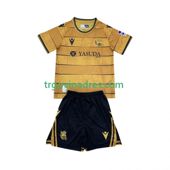 Dječji Gostujući Dres Real Sociedad 2024-2025 s Kratkih Rukava Dječji Gostujući Dres Real Sociedad 2024-2025 s Kratkih Rukava