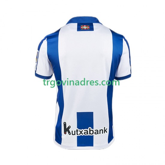 Muški Domaći Dres Real Sociedad 2024-2025 s Kratkih Rukava