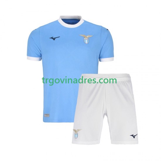 Dječji Domaći Dres SS Lazio 2025-2026 s Kratkih Rukava Dječji Domaći Dres SS Lazio 2025-2026 s Kratkih Rukava