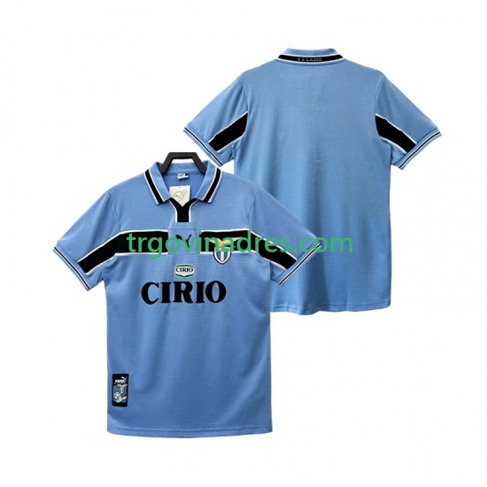 Muški Domaći Dres SS Lazio Retro 1998 1999 s Kratkih Rukava Muški Domaći Dres SS Lazio Retro 1998 1999 s Kratkih Rukava