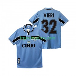 Muški Domaći Dres SS Lazio VIERI 32 Retro 1998 1999 s Kratkih Rukava Muški Domaći Dres SS Lazio VIERI 32 Retro 1998 1999 s Kratkih Rukava