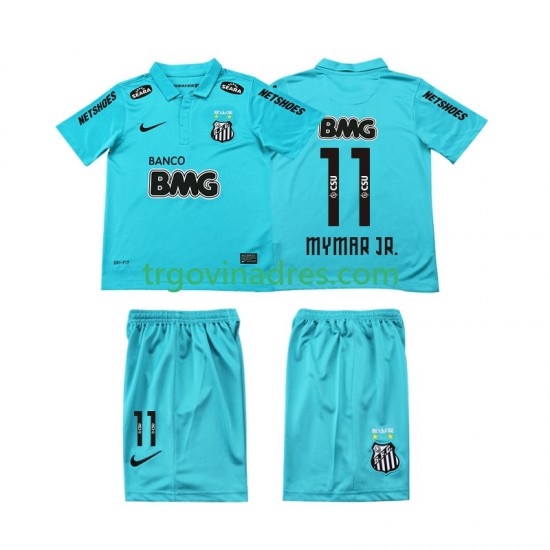 Dječji Treći Dres Santos Neymar JR 11 Retro -2012 2011 s Kratkih Rukava Dječji Treći Dres Santos Neymar JR 11 Retro -2012 2011 s Kratkih Rukava