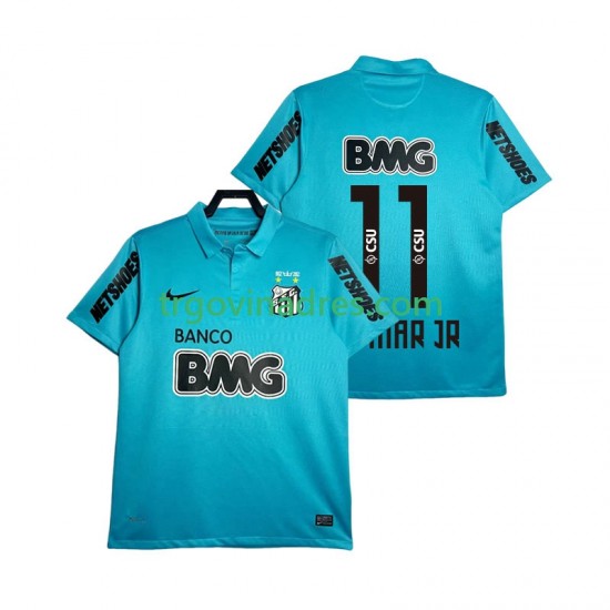 Muški Treći Dres Santos Neymar JR 11 Retro -2012 2011 s Kratkih Rukava Muški Treći Dres Santos Neymar JR 11 Retro -2012 2011 s Kratkih Rukava