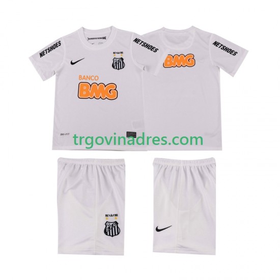 Dječji Domaći Dres Santos Retro 2013 s Kratkih Rukava Dječji Domaći Dres Santos Retro 2013 s Kratkih Rukava