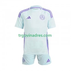 Dječji Gostujući Dres Škotska Euro 2024 s Kratkih Rukava