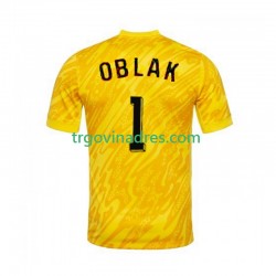 Muški Domaći Golmanski Dres Slovenija Jan Oblak 1 Euro 2024 s Kratkih Rukava Muški Domaći Golmanski Dres Slovenija Jan Oblak 1 Euro 2024 s Kratkih Rukava