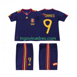 Dječji Gostujući Dres Španjolska TORRES 9 Retro 2010 s Kratkih Rukava Dječji Gostujući Dres Španjolska TORRES 9 Retro 2010 s Kratkih Rukava
