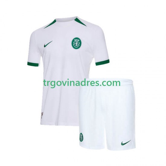 Dječji Gostujući Dres Sporting CP 2024-2025 s Kratkih Rukava Dječji Gostujući Dres Sporting CP 2024-2025 s Kratkih Rukava