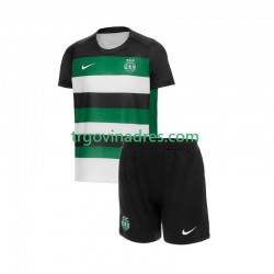 Dječji Domaći Dres Sporting CP 2024-2025 s Kratkih Rukava Dječji Domaći Dres Sporting CP 2024-2025 s Kratkih Rukava