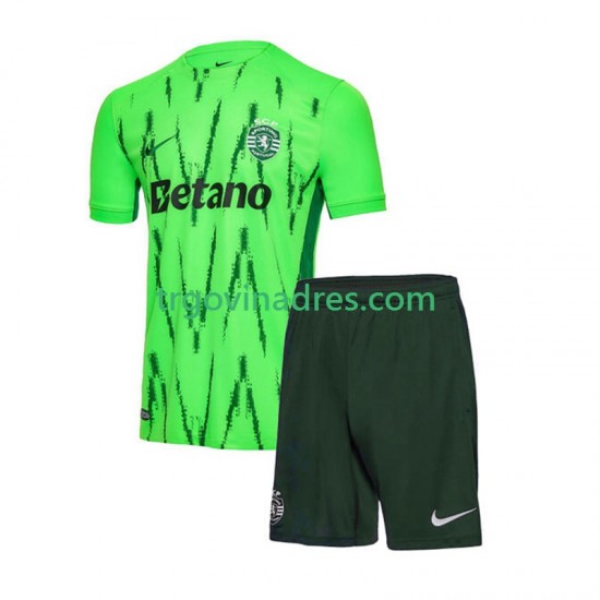 Dječji Treći Dres Sporting CP 2024-2025 s Kratkih Rukava Dječji Treći Dres Sporting CP 2024-2025 s Kratkih Rukava