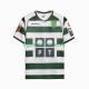 Muški Domaći Dres Sporting CP Retro 2001 2003 s Kratkih Rukava