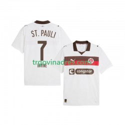 Muški Gostujući Dres St. Pauli Jackson Irvine 7 2025-2026 s Kratkih Rukava
