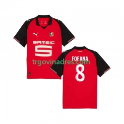 Muški Domaći Dres Stade Rennais Seko Fofana 8 2025-2026 s Kratkih Rukava Muški Domaći Dres Stade Rennais Seko Fofana 8 2025-2026 s Kratkih Rukava