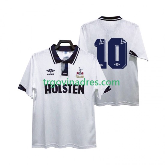 Muški Domaći Dres Tottenham Hotspur 10 Retro 1991 1993 s Kratkih Rukava Muški Domaći Dres Tottenham Hotspur 10 Retro 1991 1993 s Kratkih Rukava