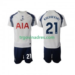 Dječji Domaći Dres Tottenham Hotspur Kulusevski 21 2025-2026 s Kratkih Rukava Dječji Domaći Dres Tottenham Hotspur Kulusevski 21 2025-2026 s Kratkih Rukava