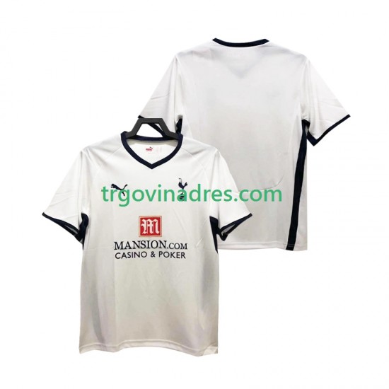Muški Domaći Dres Tottenham Hotspur Retro 2009 2008 s Kratkih Rukava Muški Domaći Dres Tottenham Hotspur Retro 2009 2008 s Kratkih Rukava